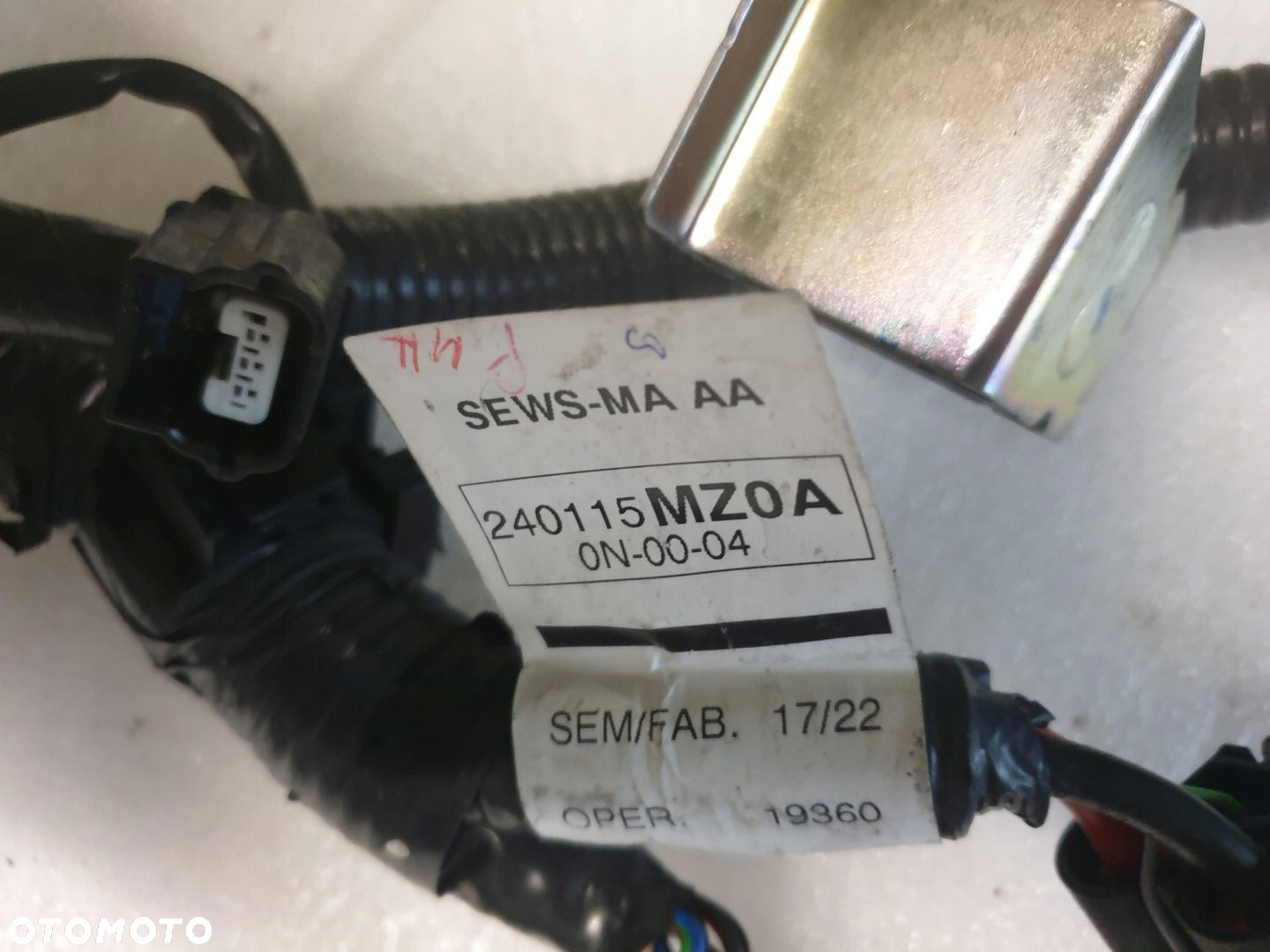 Instalacja Elektryczna Silnika RENAULT MEGANE V E-TECH 2022 - 2