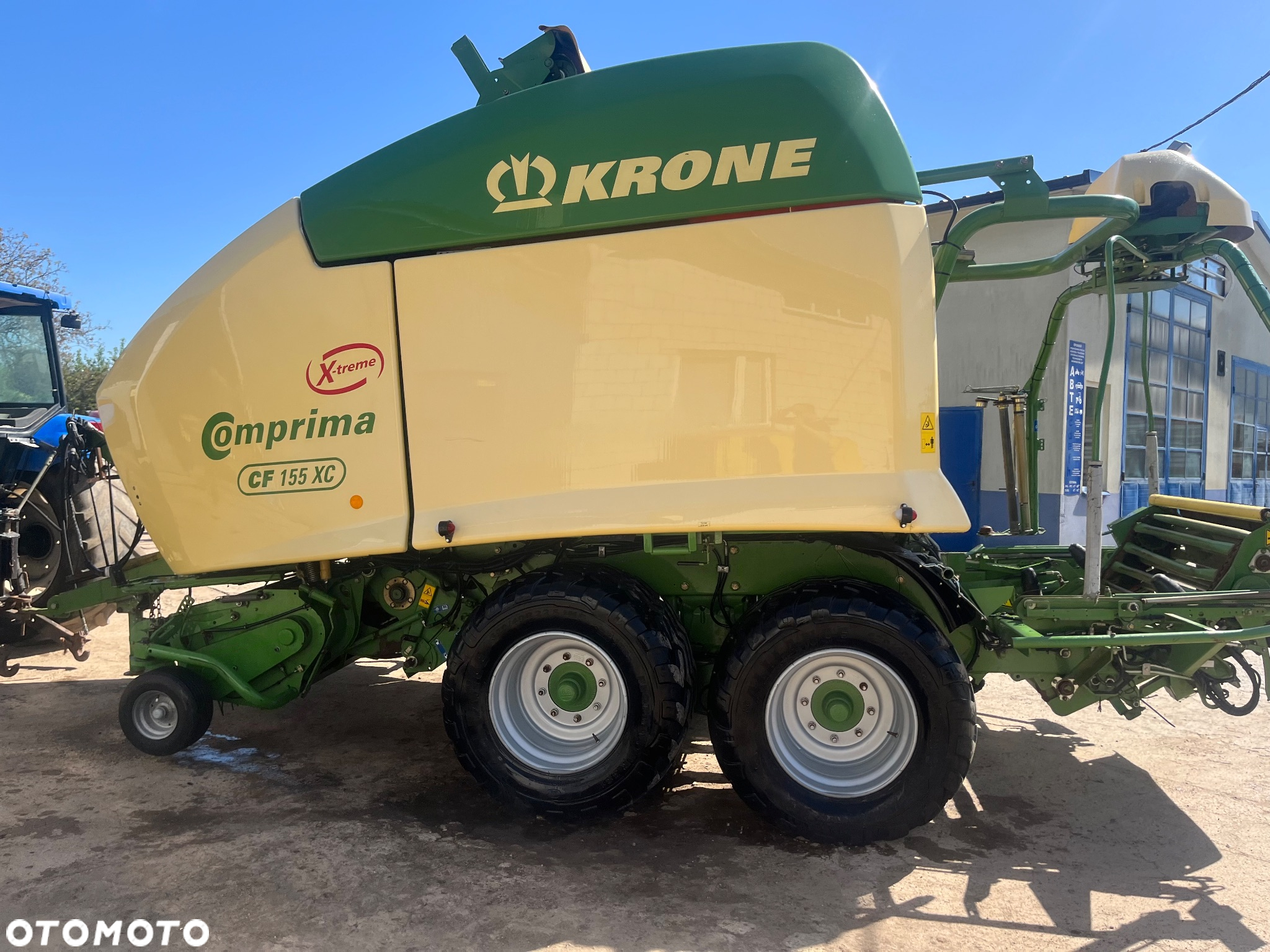 Krone Cf 155 combi xtreme fabrycznie mocniejsza prasa na długie prace w polu - 20