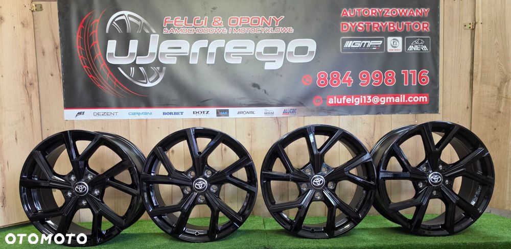 Nowe alufelgi TOYOTA 17x5x114,3 - Auris, C-hr, Corolla, Cross, Prius, Rav4,Yaris Cross