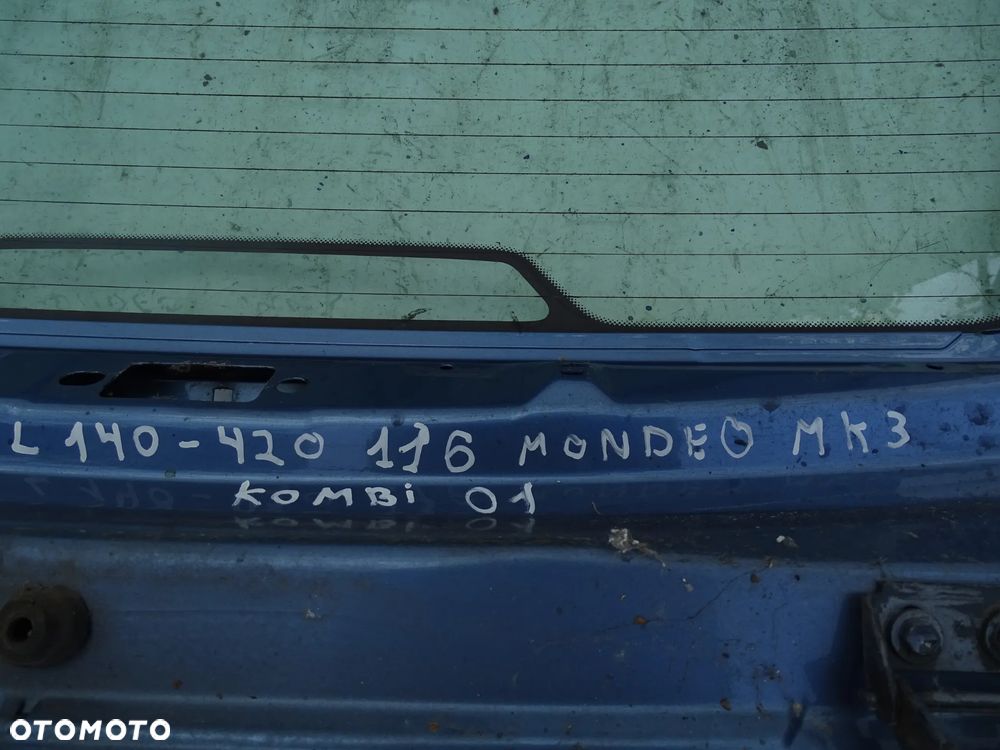 KLAPA BAGAŻNIKA FORD MONDEO MK3 KOMBI F-VAT - 10