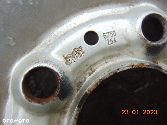 BMW E46 36 e87 e90 stalówka 6750254  FELGa STALOWa 17 stal 7 is47 et47 3 sztuki - 6