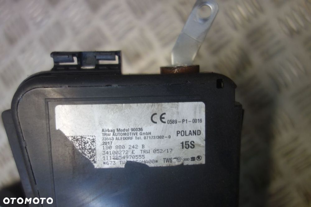 PODUSZKA FOTELA PRAWY PRZÓD VOLKSWAGEN UP SEAT MII SKODA CITYGO - 4