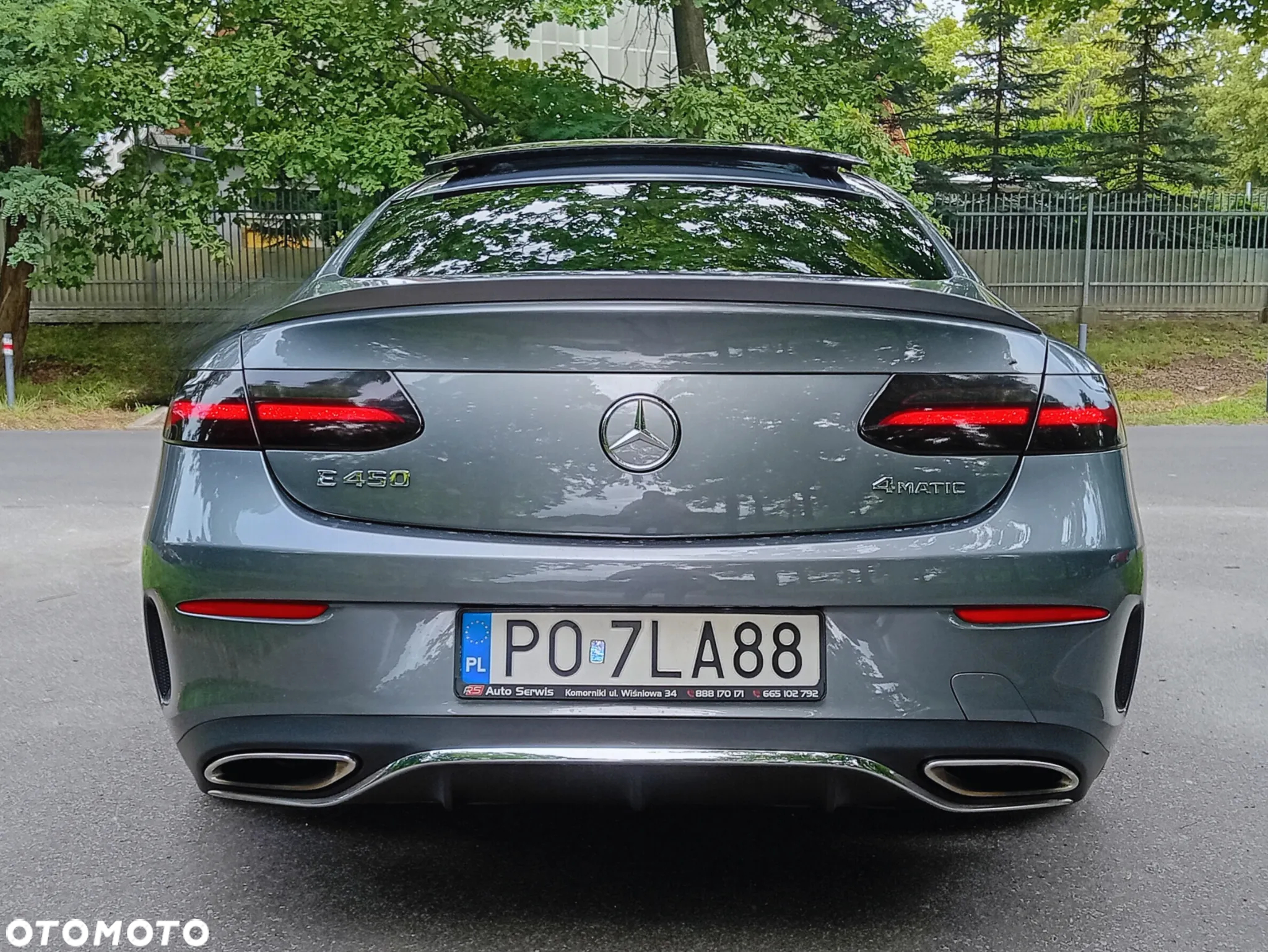 Mercedes-Benz Klasa E 450 Coupe 4-Matic 9G-TRONIC - 12