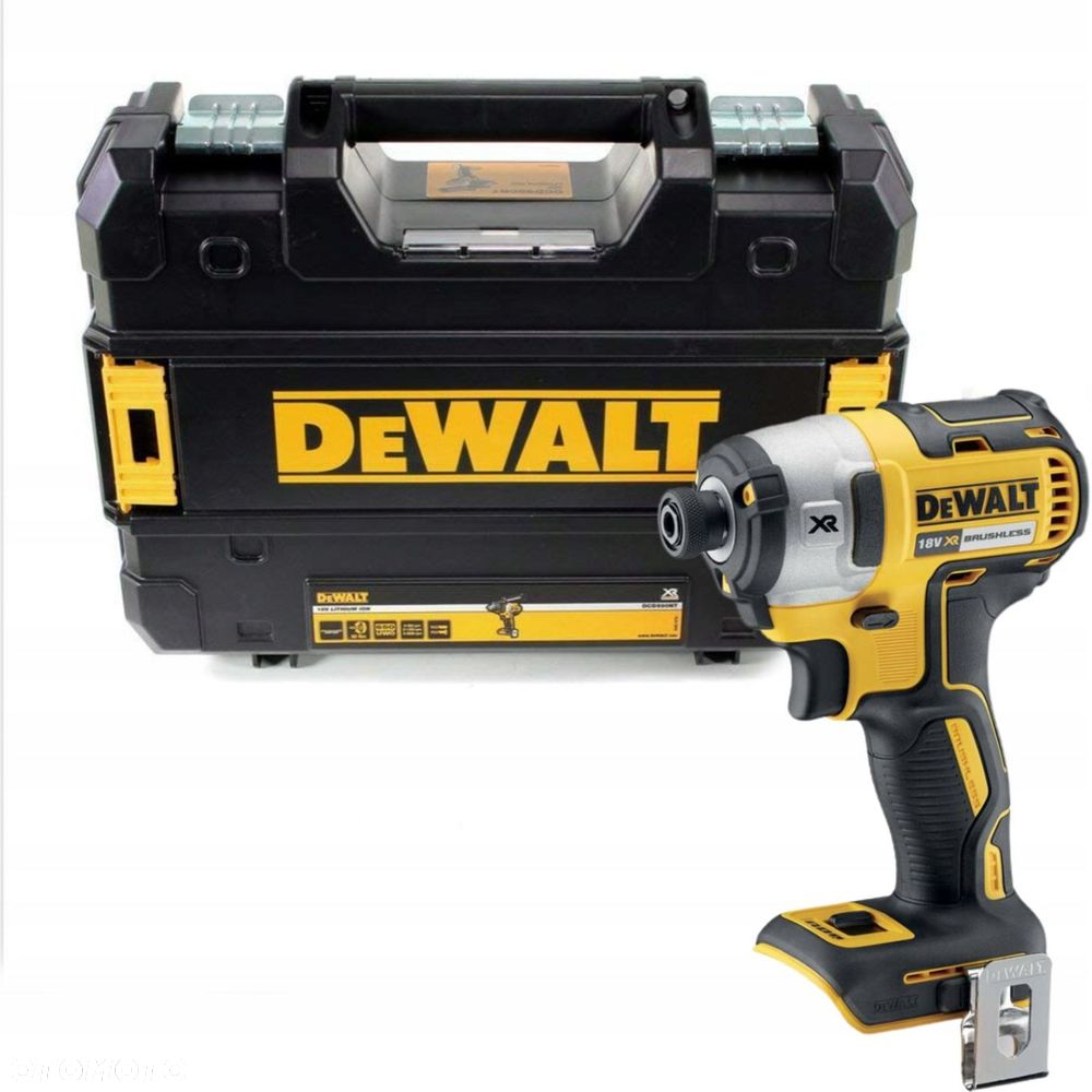 DEWALT DCF887NT KLUCZ ZAKRĘTARKA UDAROWA 18V 205NM LED SKRZYNKA WALIZKA - 7