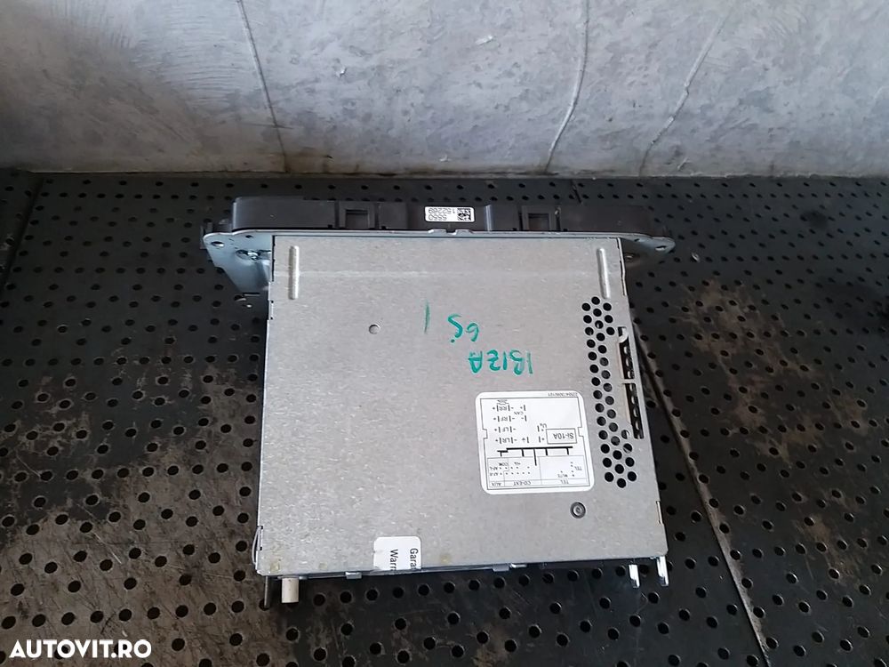 Radio cd player mp3 seat ibiza 6j 6j1035153g - 2