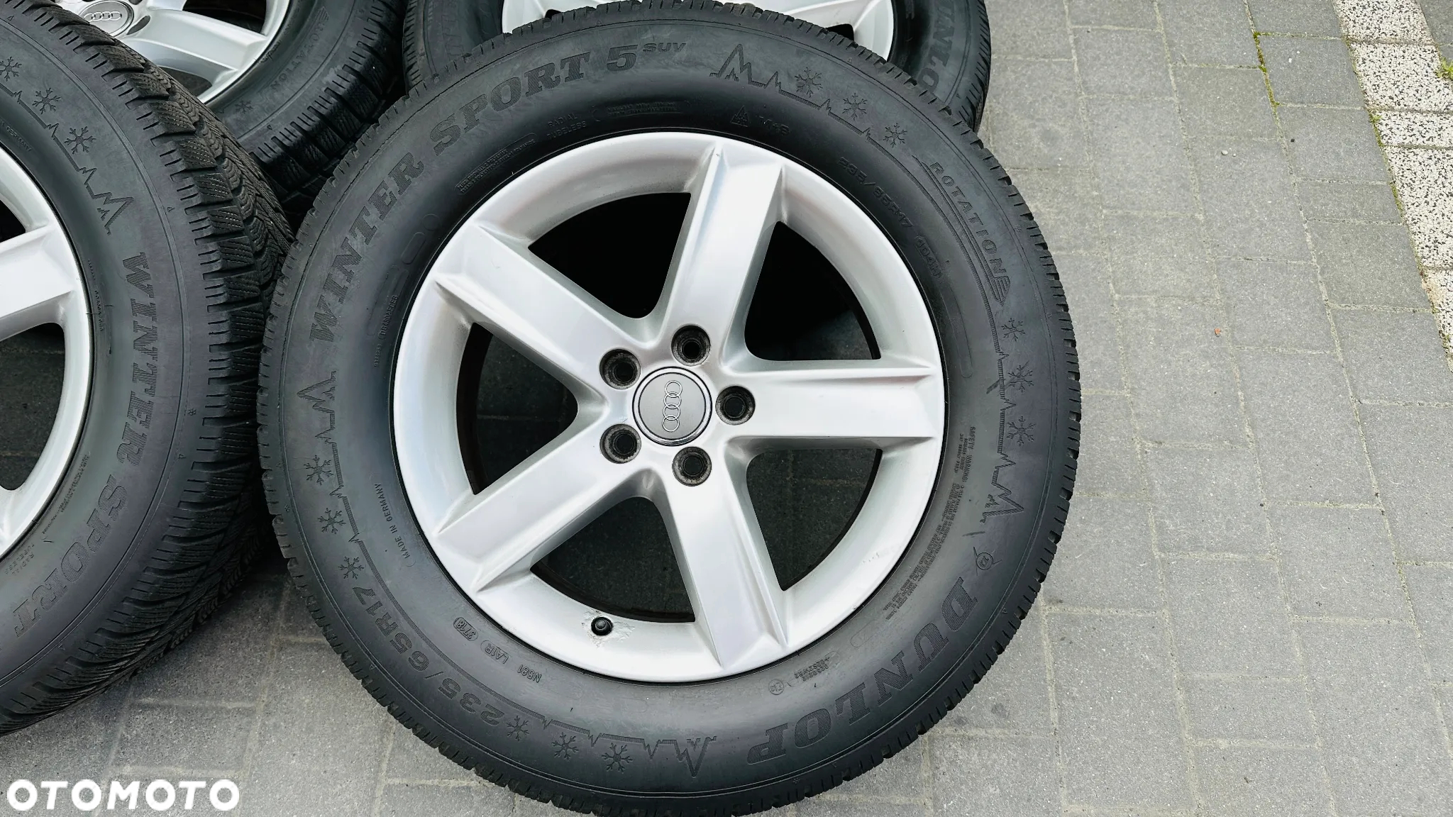 SUV FELGI ALUMINIOWE 235/65 7Jx17H2 5x112 r17 Koła Audi Seat Skoda VW ET37 Q5 SQ5 - 2