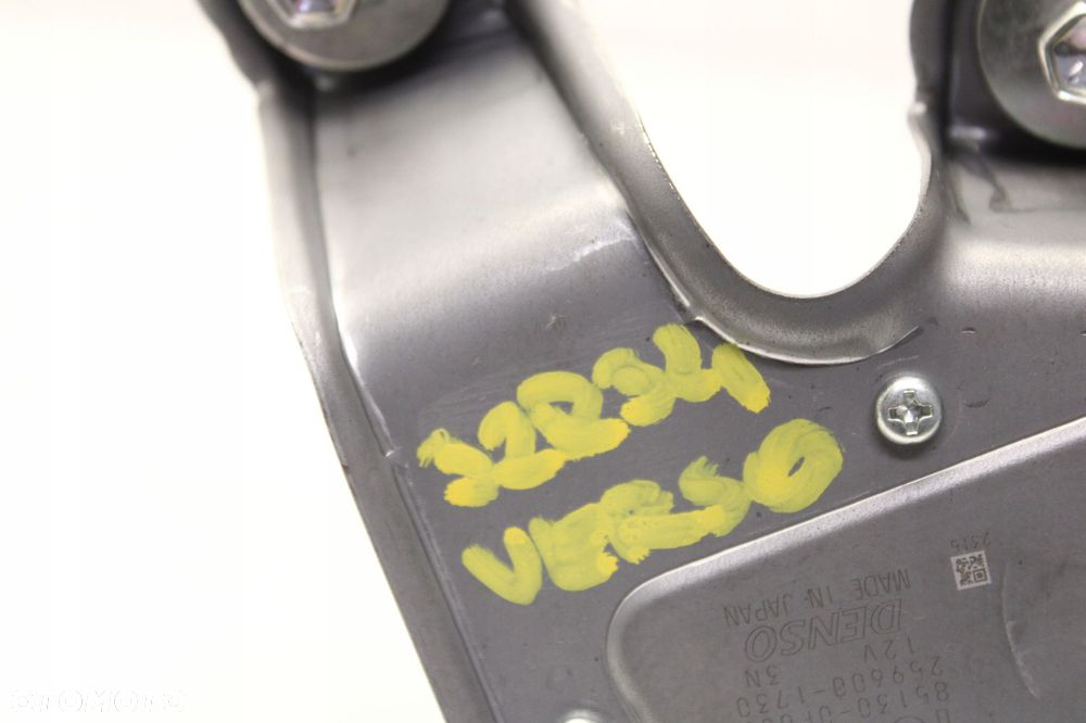 toyota verso 09r- silniczek mechanizm wycieraczki tył 85130-0f030 - 5