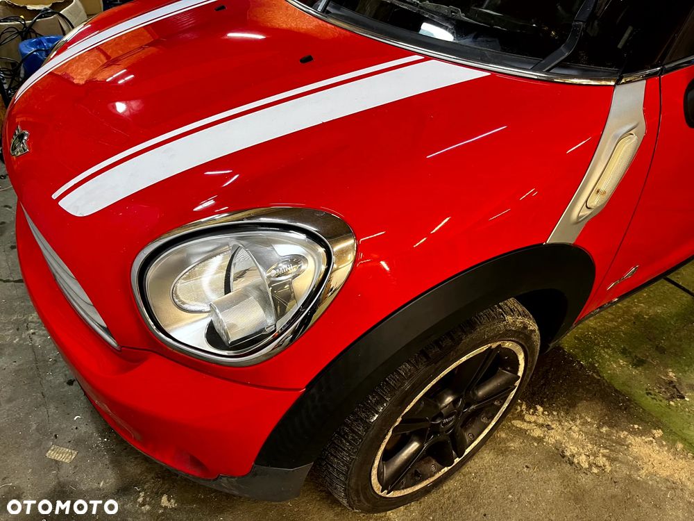 MINI COOPER COUNTRYMAN R60 ALL4 1.6D 10-14 PRZÓD KOMPLETNY B16 MASKA ZDERZAK PAS PRZEDNI LAMPY LAMPA BŁOTNIKI ŁADNE EUROPA - 4