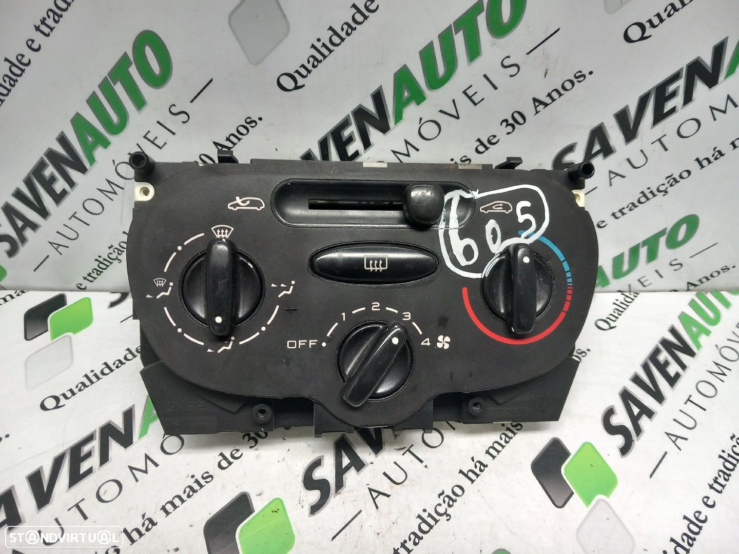 Comando / Botão De Sofagem / Climatronic Peugeot 206 Hatchback (2A/C) - 1