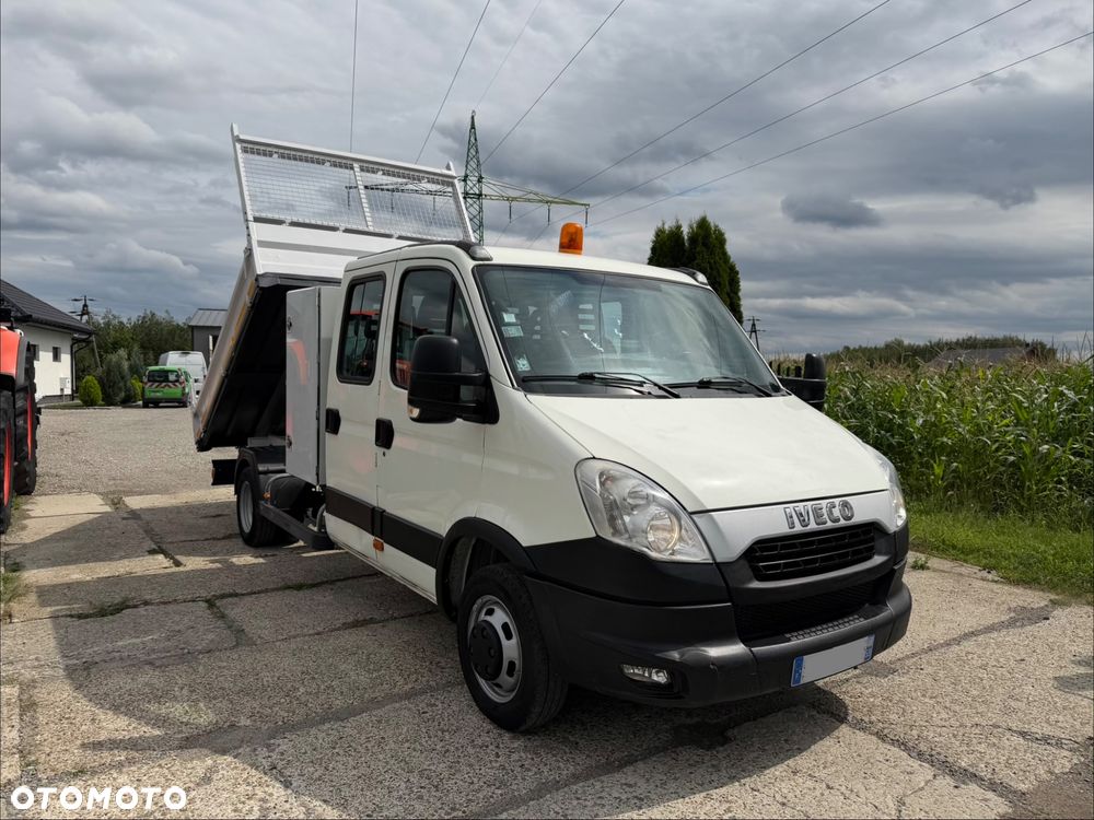 Iveco DAILY 35C15 | 3 LITROWE | WYWROTKA | DOKA | 7 OSOBOWE | SPROWADZONY | - 3