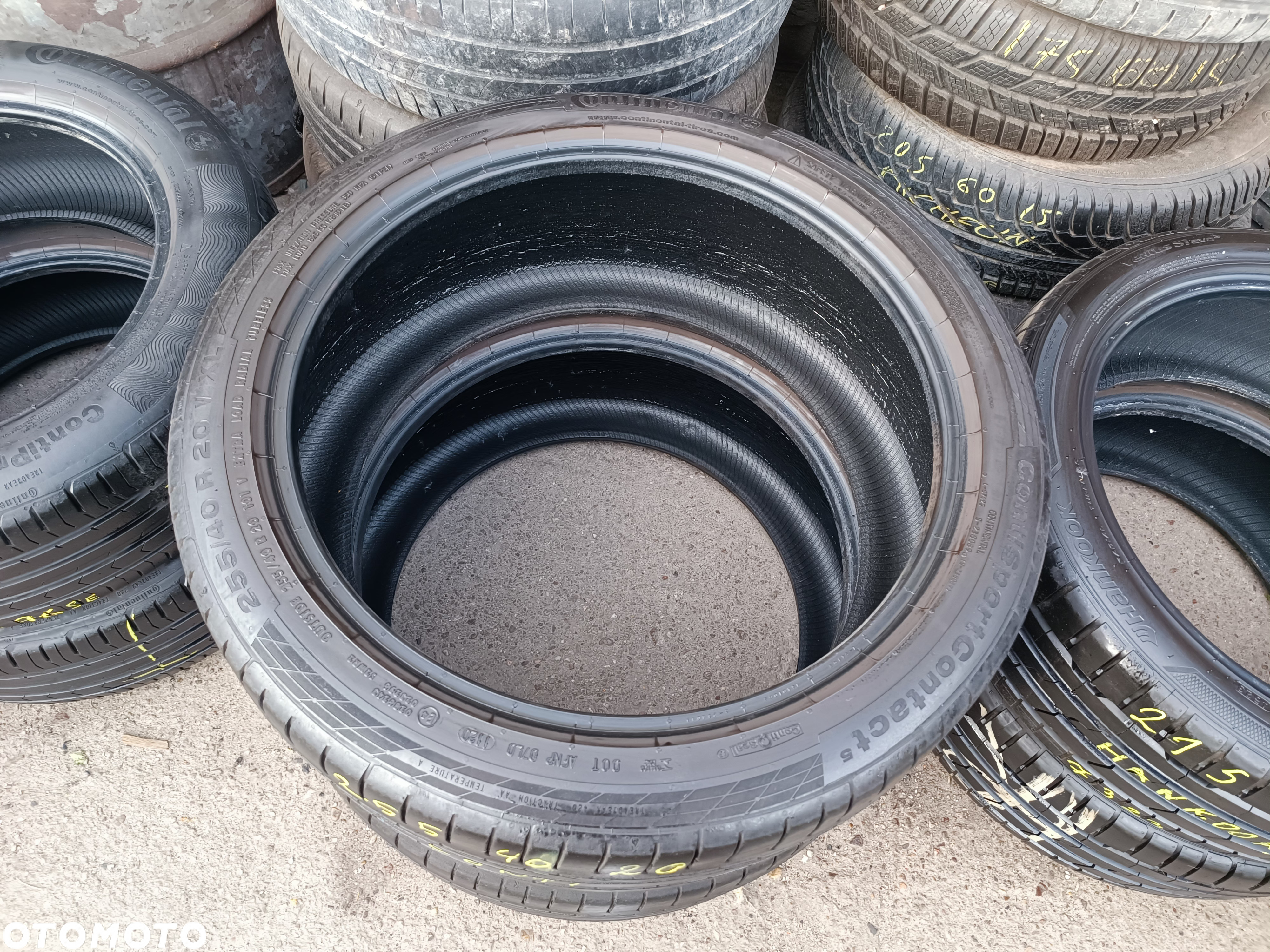 255/40R20 101V XL Opony Letnie Lato CONTINENTAL ContiSportContact 5 5mm Legnica ALU-RAD 255/40 - 4