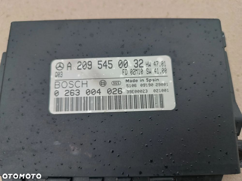 MODUŁ PDC PARKOWANIA MERCEDES W203 CLK W209 A2095450032 / 0263004026 - 2