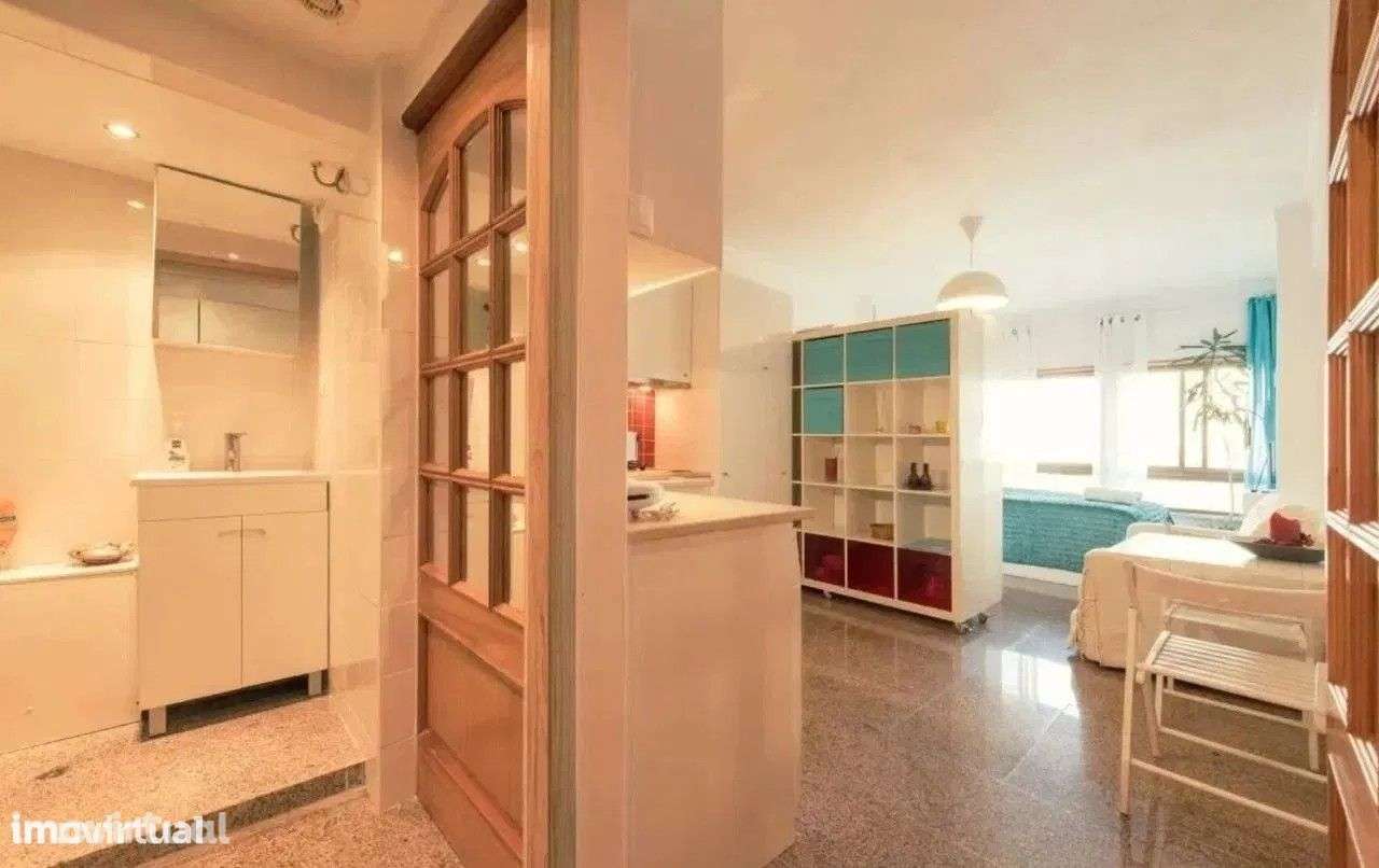 Encantador T1 zona Nobre: Qt Grande - 3 mints carro shopping Colombo - Grande imagem: 4/26