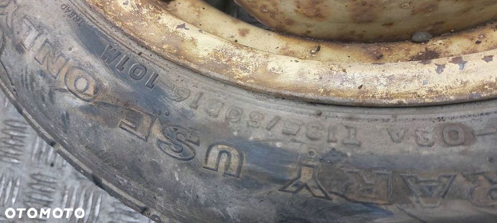 KOŁO DOJAZDOWE DOJAZDÓWKA 5x114,3 FI60,1 135/80R16 TOYOTA AVENSIS - 3