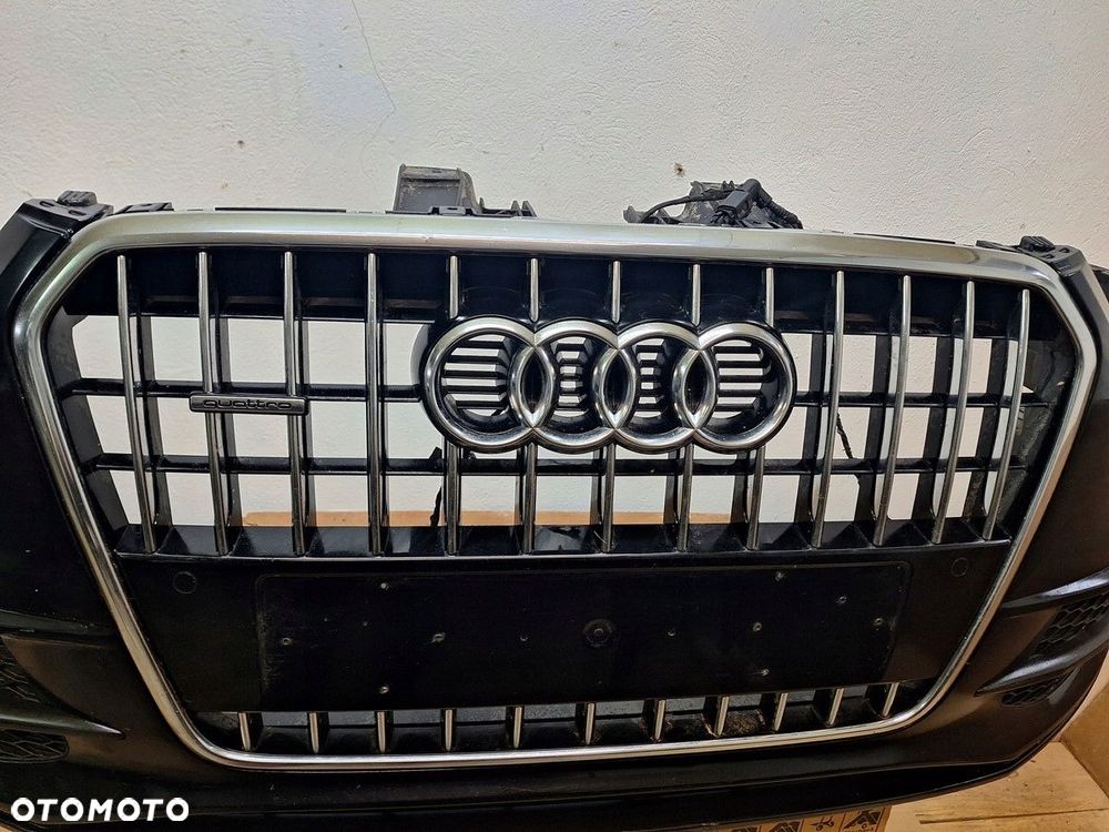 audi q3 8u 8u0 11-14 s-line zderzak przod przedni pdc spryskiwacze demontaz - 3