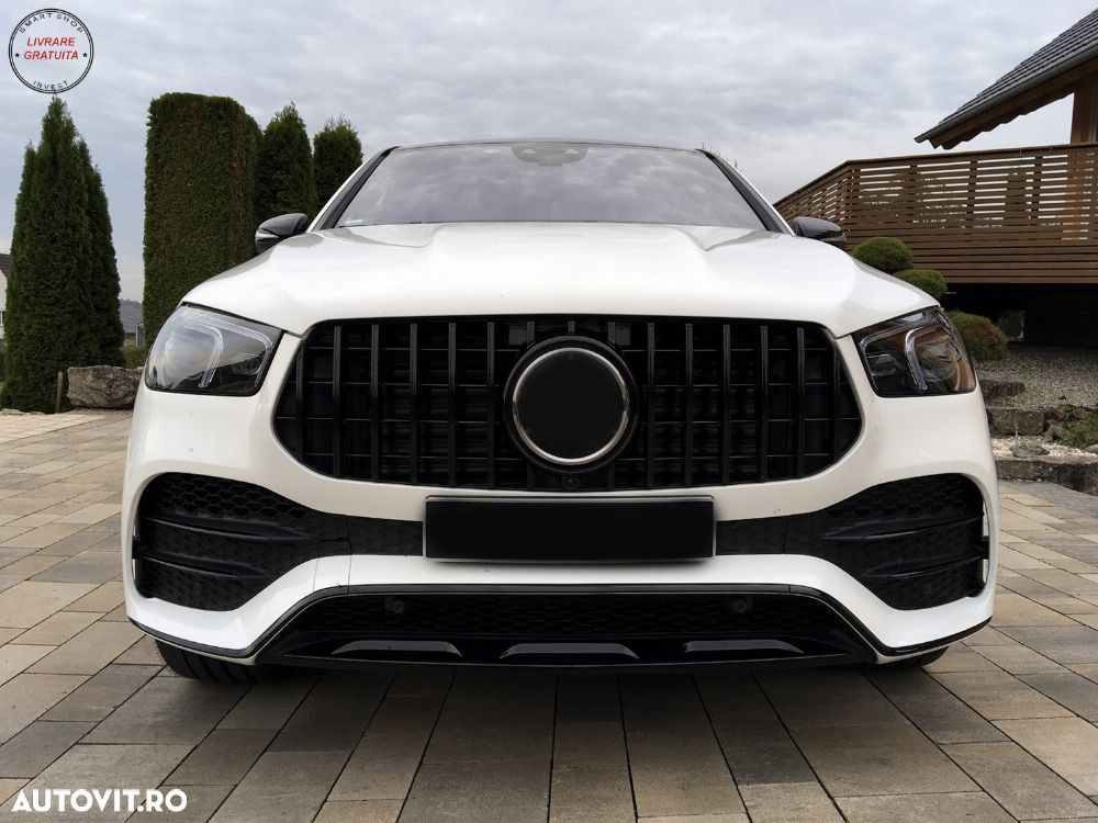 Grila Centrala Mercedes GLE SUV W167 V167 GLE Coupe C167 Sport Package (2019-Up) G- livrare gratuita - 5