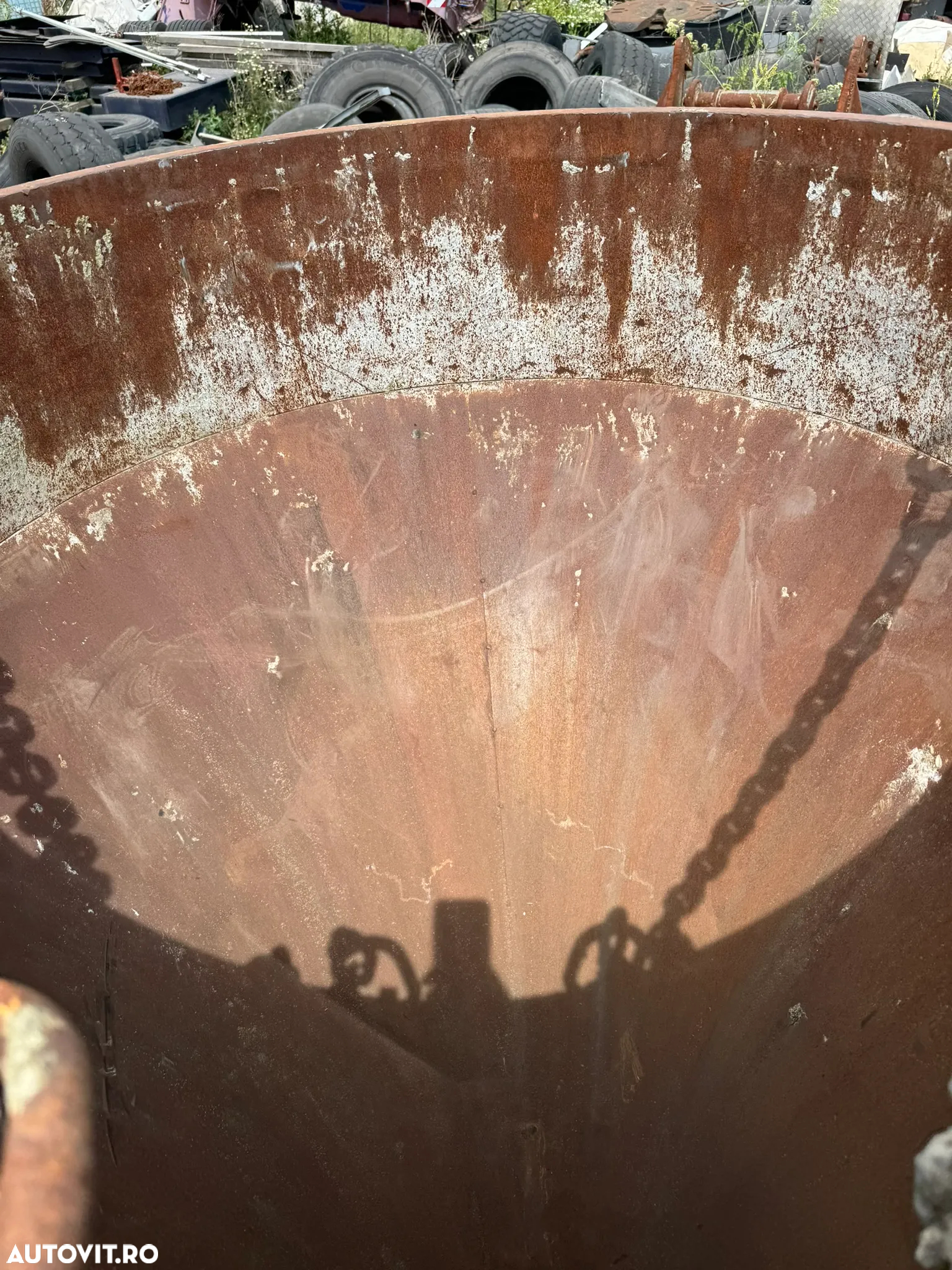 Cuva beton 1 m3 - descarcare laterala pentru macara - 4