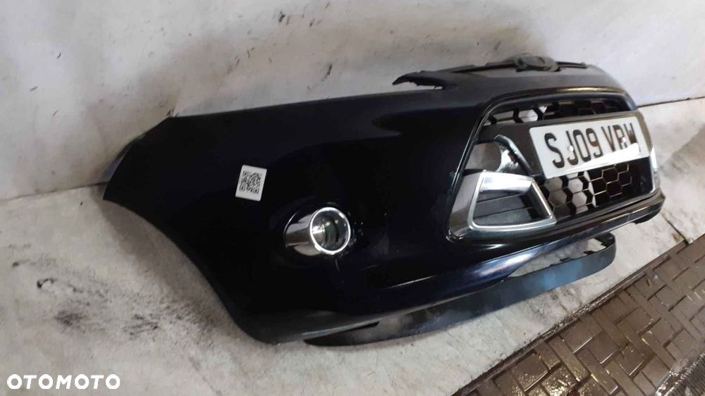 ^ ZDERZAK PRZÓD PRZEDNI DO FORD FIESTA MK7 VII ST RS TITANUM CZARNY D9 HALOGENY - 4