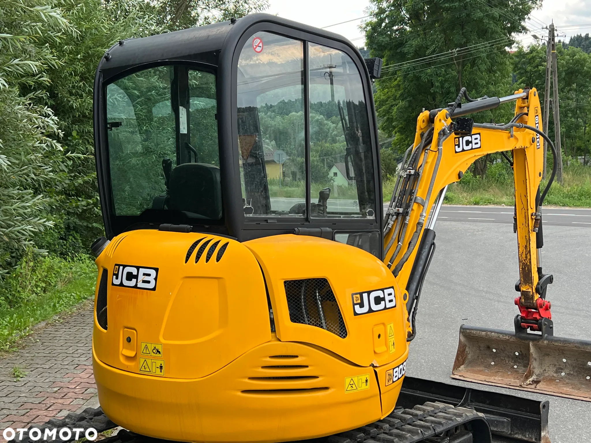 JCB * JCB 8030 *Sprowadzona* MINIKOPARKA  Stan IDEALNY - 9