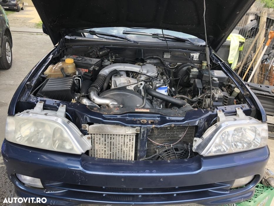 Compresor climă Ssang Yong musso daewoo 2.9 td mercedes D29M Om602 cutie manuala 5 trepte bara fata capota fără stop geam usa - 5