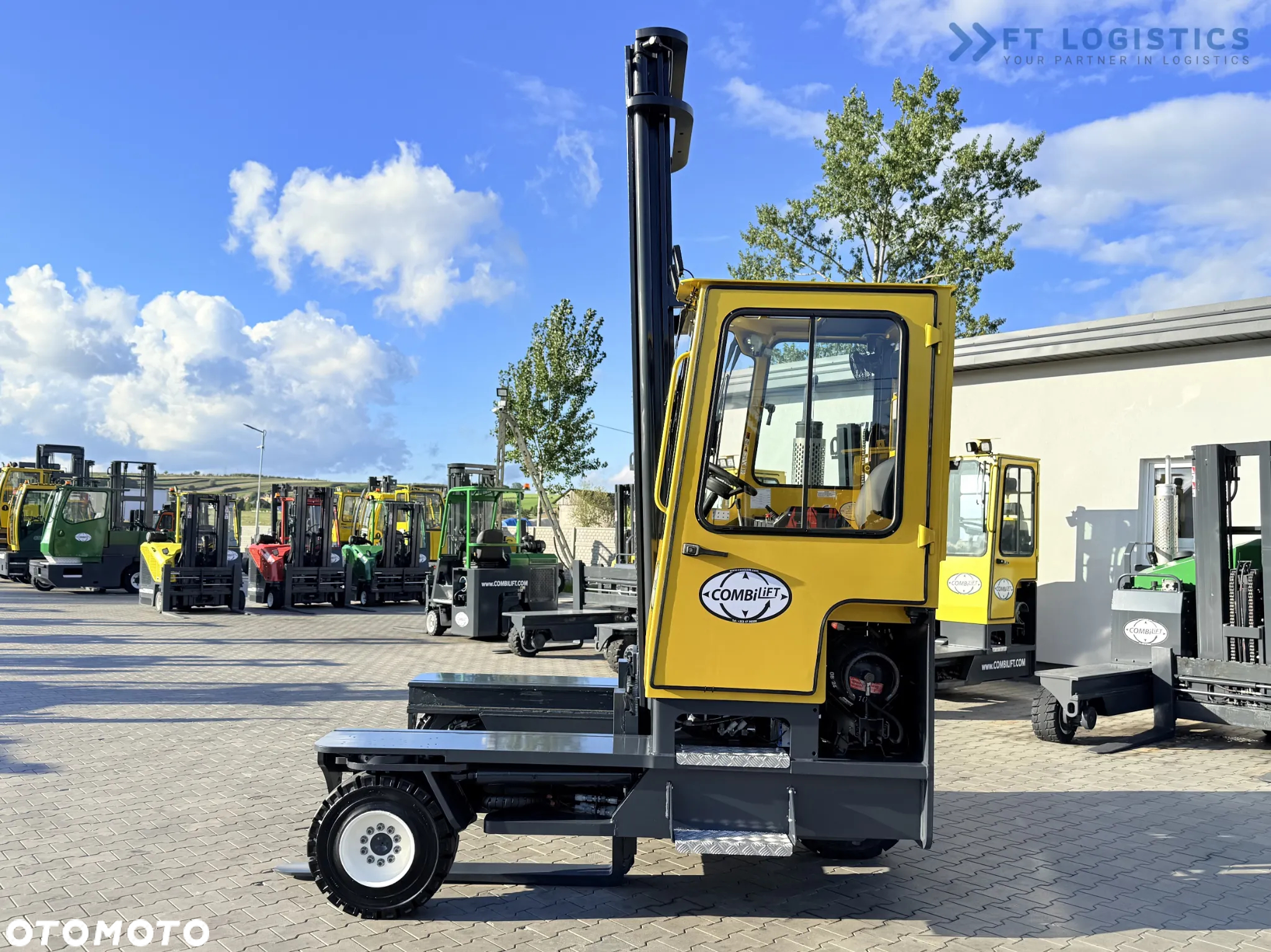 Combilift WÓZEK CZTEROKIERUNKOWY - WIELOKIERUNKOWY C5000XL / GAS / DUPLEX 6000MM /JEDYNE 3479 MOTOGODZIN /  PRZESUW WIDEŁ / PEŁNA KABINA / STAN IDEALNY / Szeroka oferta wózków czterokierunkowych i bocznych, dopasowanych do różnorodnych potrzeb i zastosowań - 10