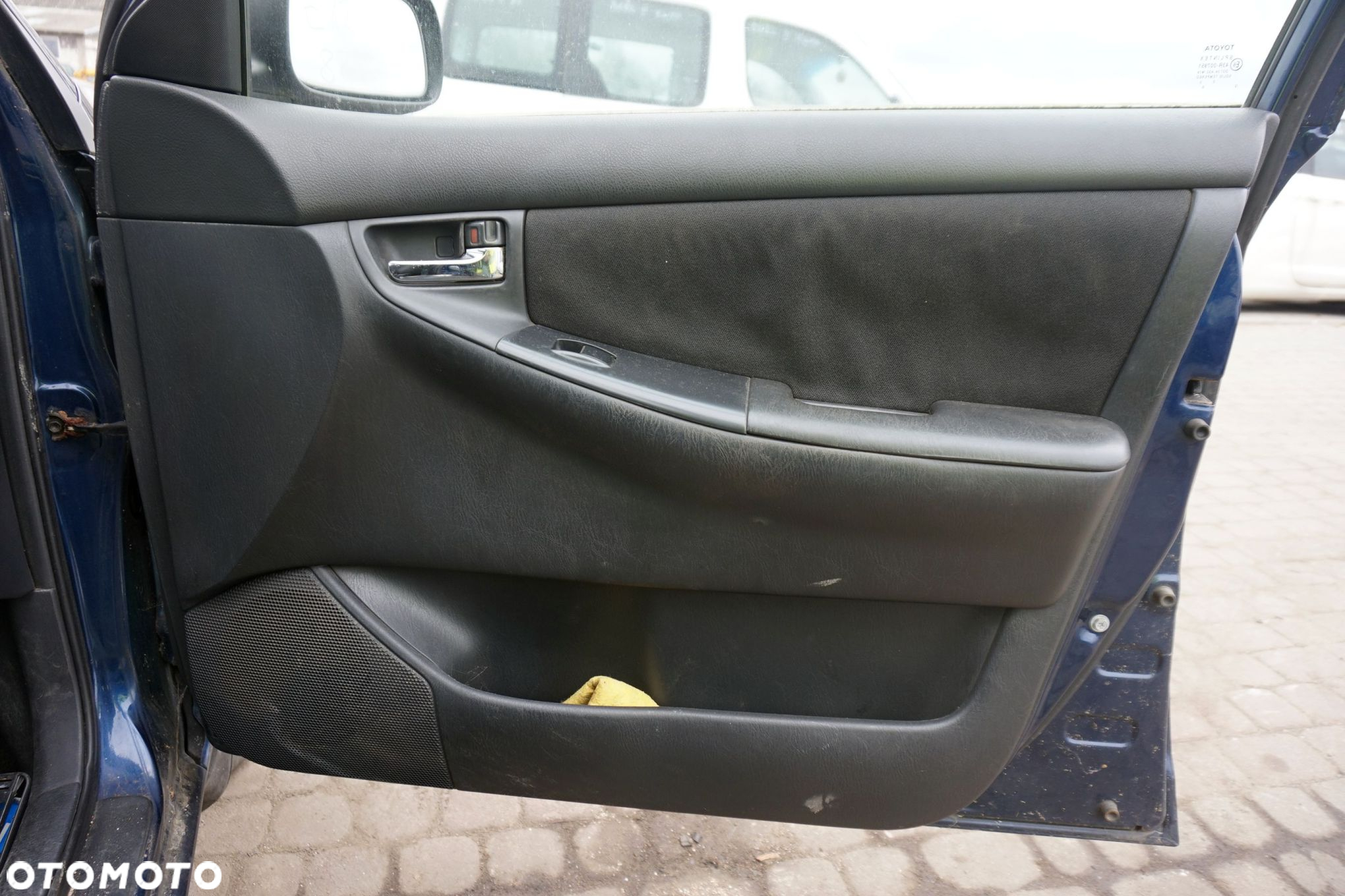 DRZWI PRZEDNIE PRAWE COROLLA E12 LIFT 5D HB 8P4  GRANATOWY TOYOTA 2004-2007 - 7