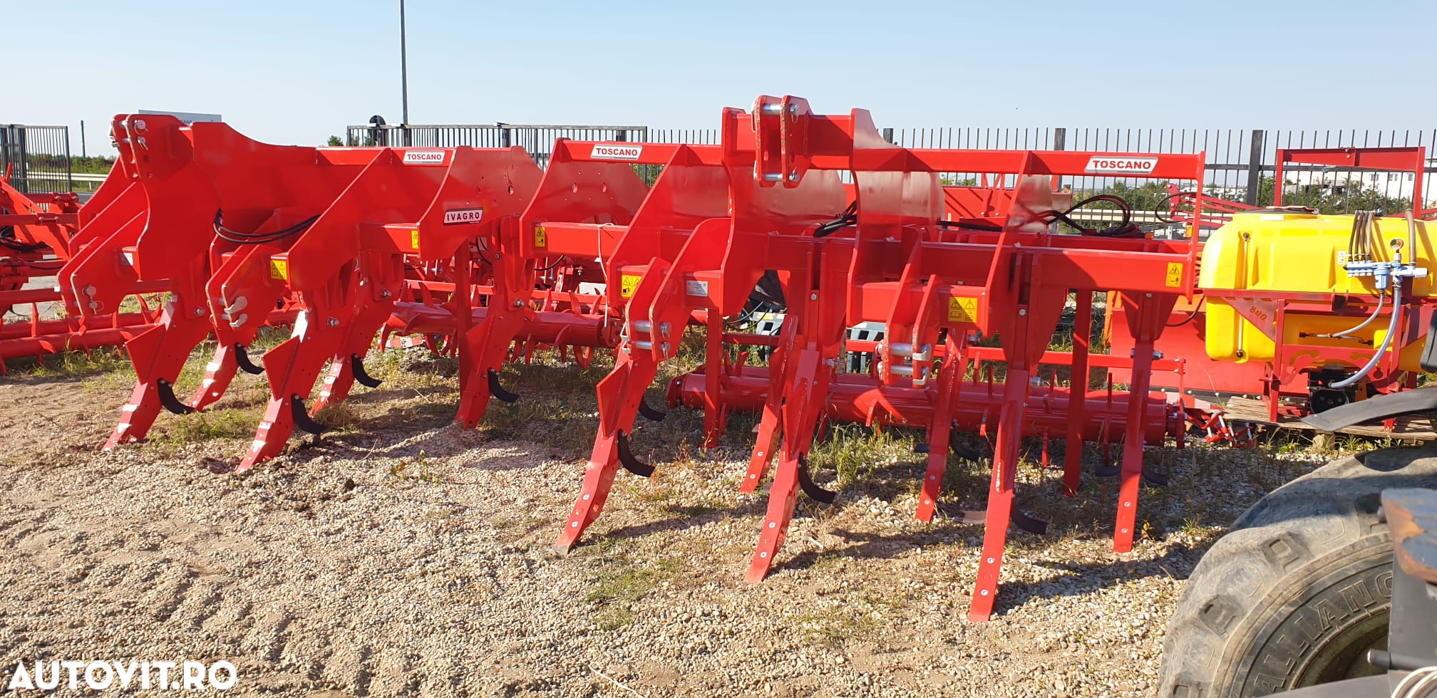 Toscano IVAGRO Scarificator 70 cm adancime , 5 - 7 ancore - 13