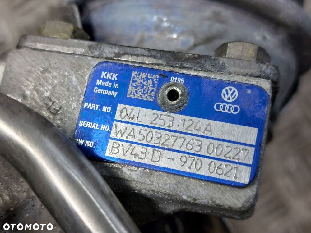 TURBOSPRĘŻARKA TURBINA VOLKSWAGEN PASSAT B8 LIFT 2.0 TDI 190 KM 04L253124A - 7