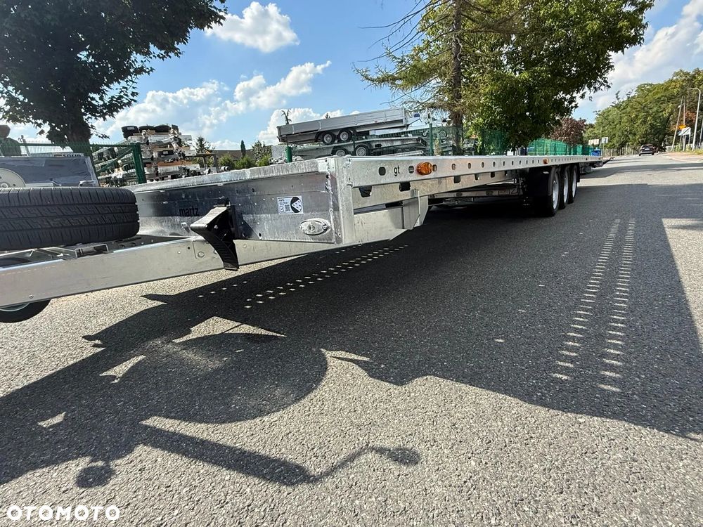 Martz Laweta Martz GT PLUS 850/3 3,5T 850x215m 3 osie wypełniona dwa auta 2 auta VDI - 14