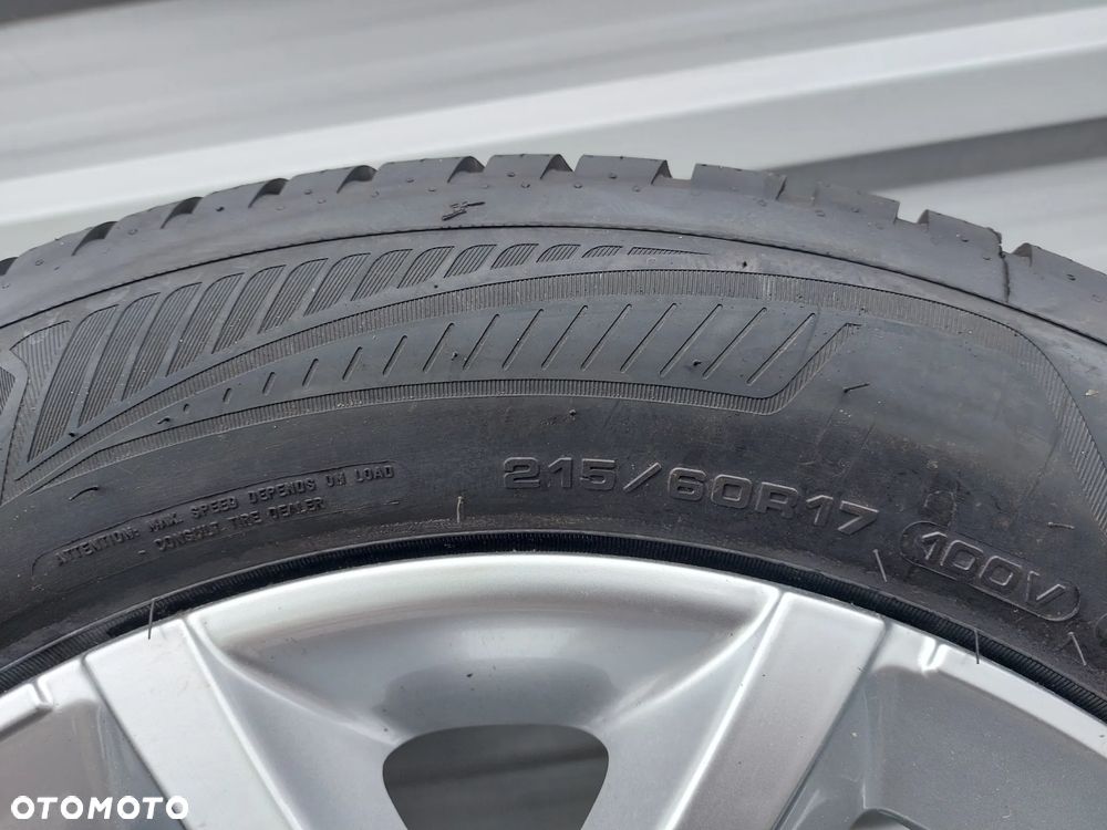 Koła alufelgi komplet kół Jeep Avenger 6,5Jx17H2 ET32 215/60R17 - 6