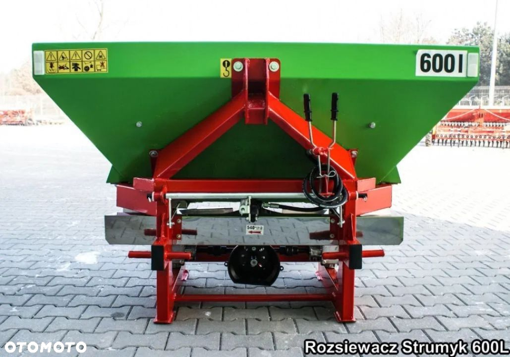 Rozsiewacz Nawozu SIEWKA STRUMYK TYTAN JANPOL 600l 700l 800l 1000l 1200l dwu tar - 12