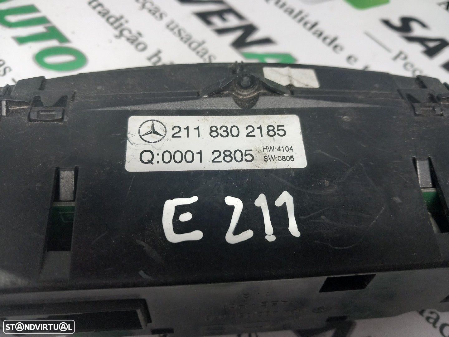 Comando / Botão De Sofagem / Climatronic Mercedes-Benz E-Class (W211) - 4
