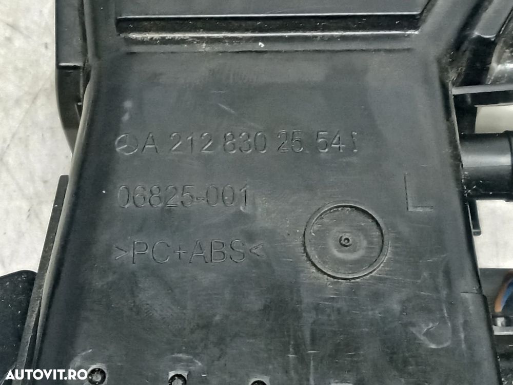 Grila centrala bord A2128302554 Mercedes-Benz E-Class W212 [2009 - 20 - 3