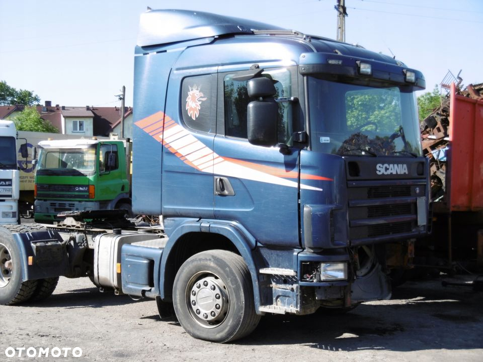 Zbiornik paliwa Scania 4 owiewki szyba drzwi - 8