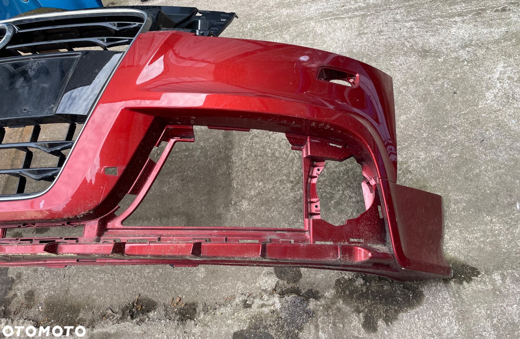 ZDERZAK PRZÓD PRZEDNI AUDI TT TTS S-LINE 8J0 LIFT 8J0807437F - 9