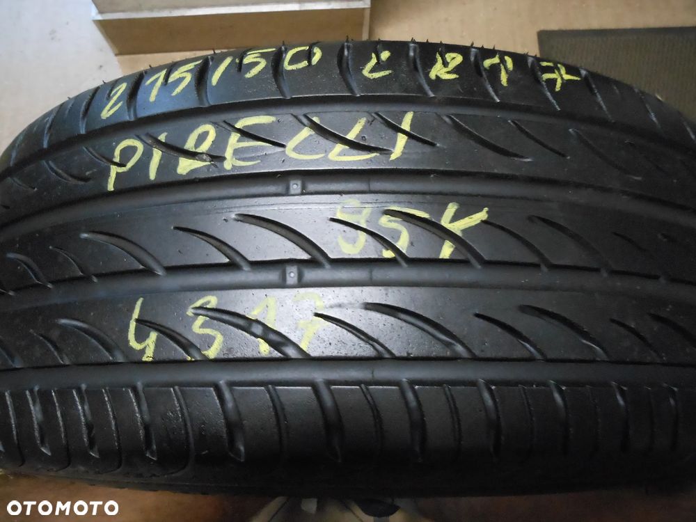 Opona pojedyńcza 215/50r17 pirelli p zero nero gt 6,7mm lato