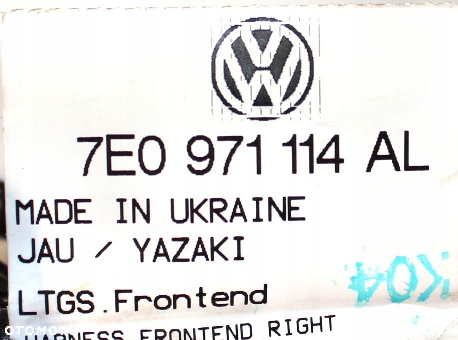 VW T5 LIFT INSTALACJA ZDERZAKA HAL 7E0971114AL - 3