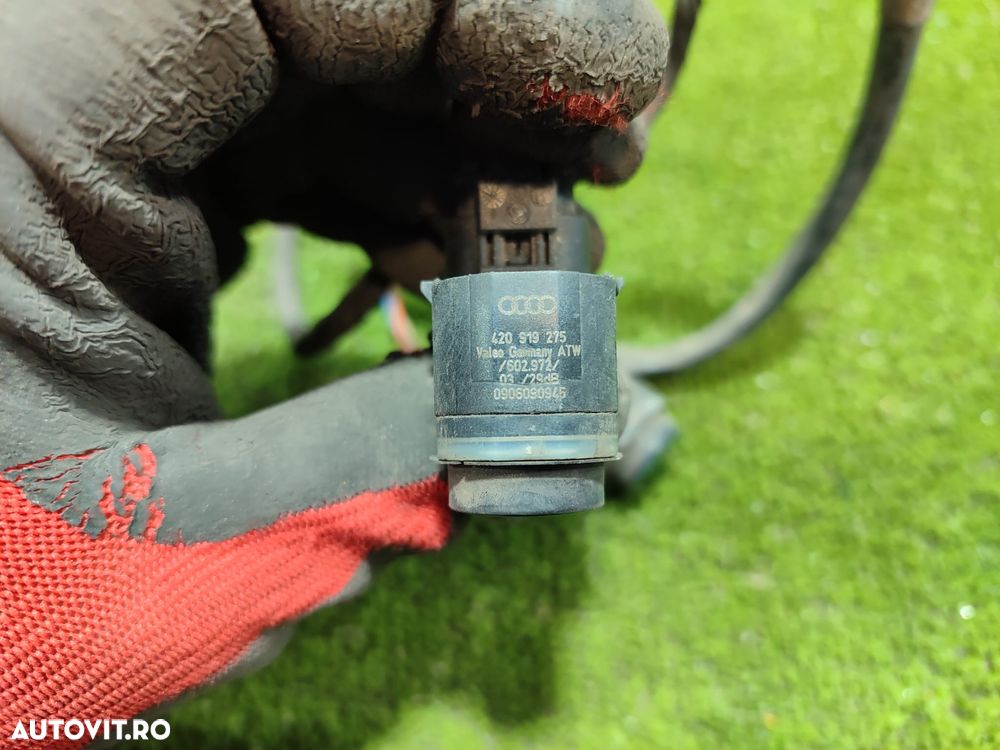 SENZORI PARCARE SPATE + INSTALATIE AUDI A4 B8 2.0 DIESEL 2010 COD OEM 420919275 / 2009-2016 - 6