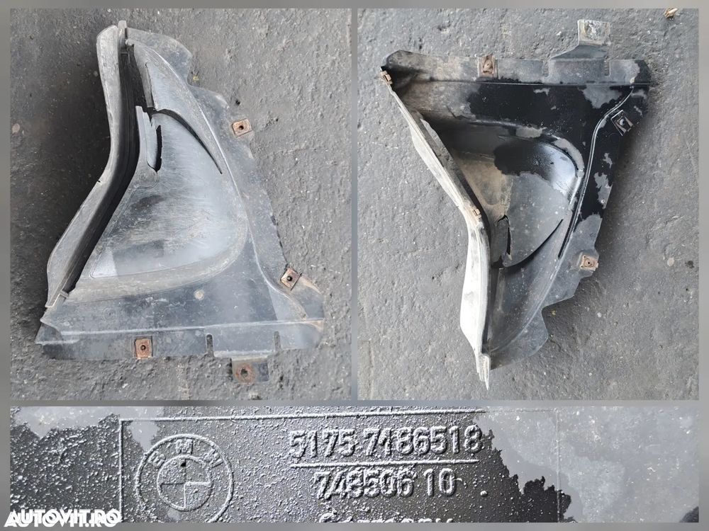 Aparatoare noroi stg dr spate Carenaj stg fata Deflector bara dr spate Scut Rezervor F10+LCI F11+LCI - 5