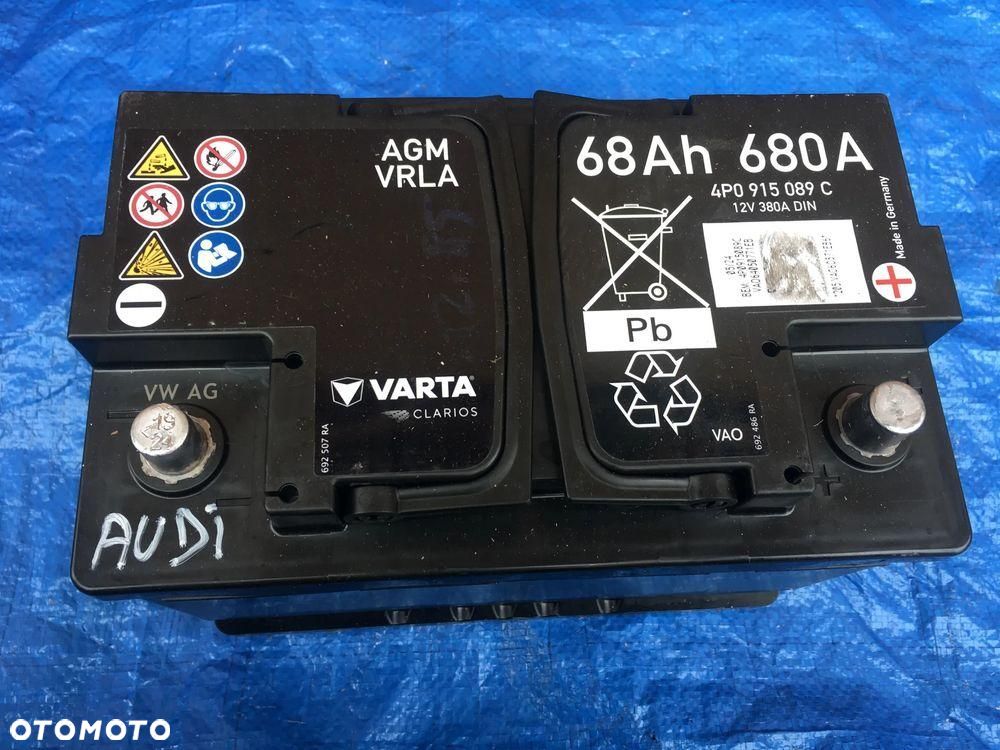 Audi Q5 80A A4 B9 A5 8W Akumulator 68Ah 680A AGM 19/2024 - 1