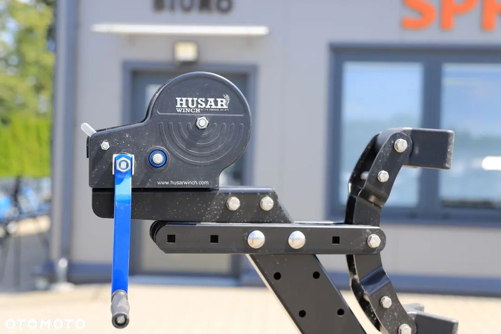 Lorries Przyczepa Podłodziowa PP35-9825 w Kolorze Czarnym Do Łodzi Max 9.8 M DMC 3500 kg Tylne Lampy LED - 11