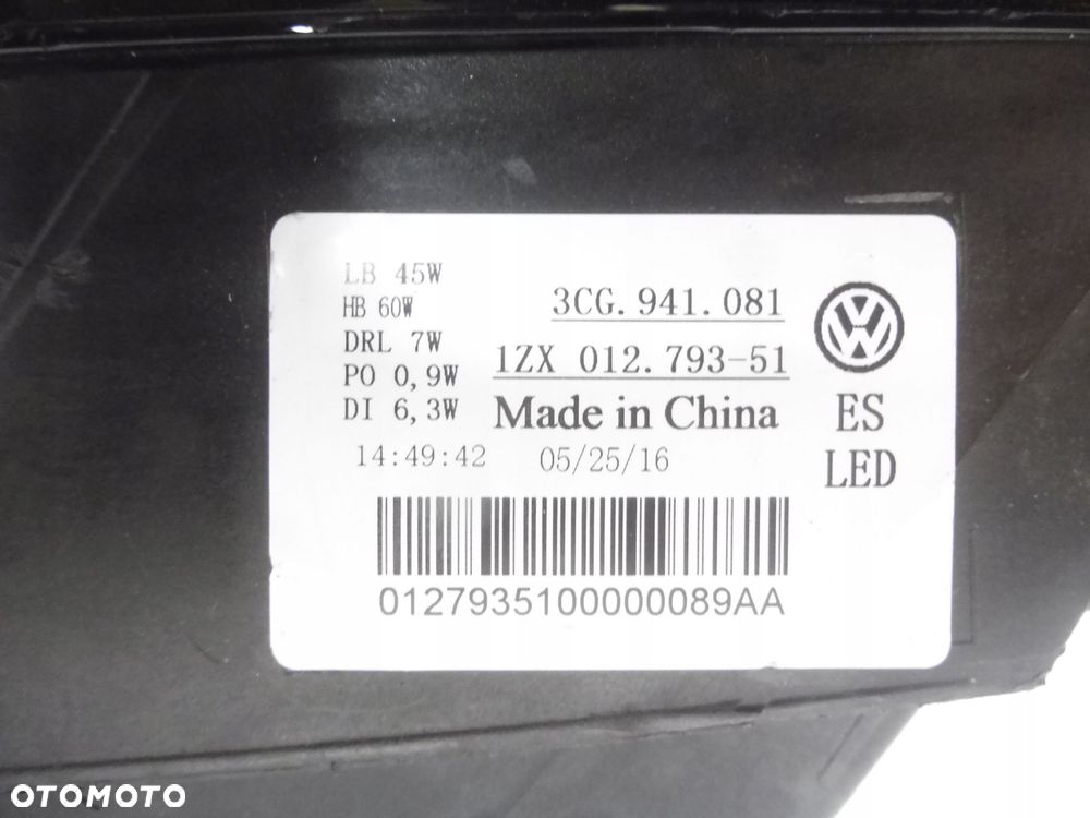volkswagen atlas 16'- eu lampa lewa - 3