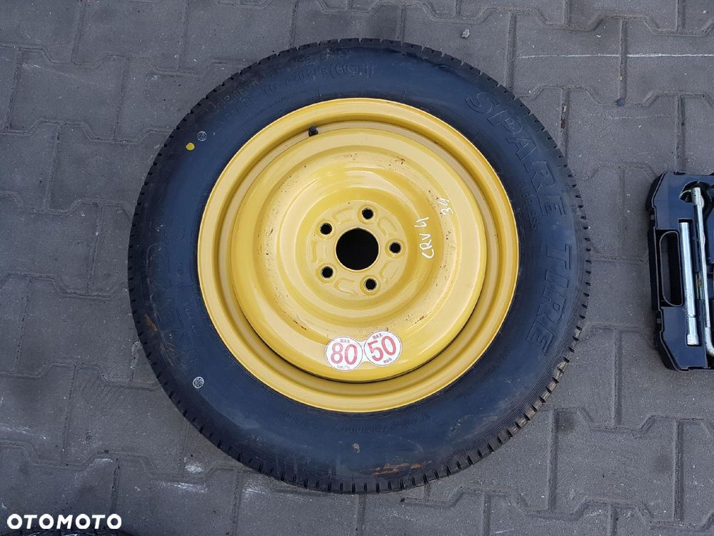 HONDA CR-V IV 12-16r KOŁO DOJAZDOWE 17 5X114,3 LEWAREK KLUCZ - 3