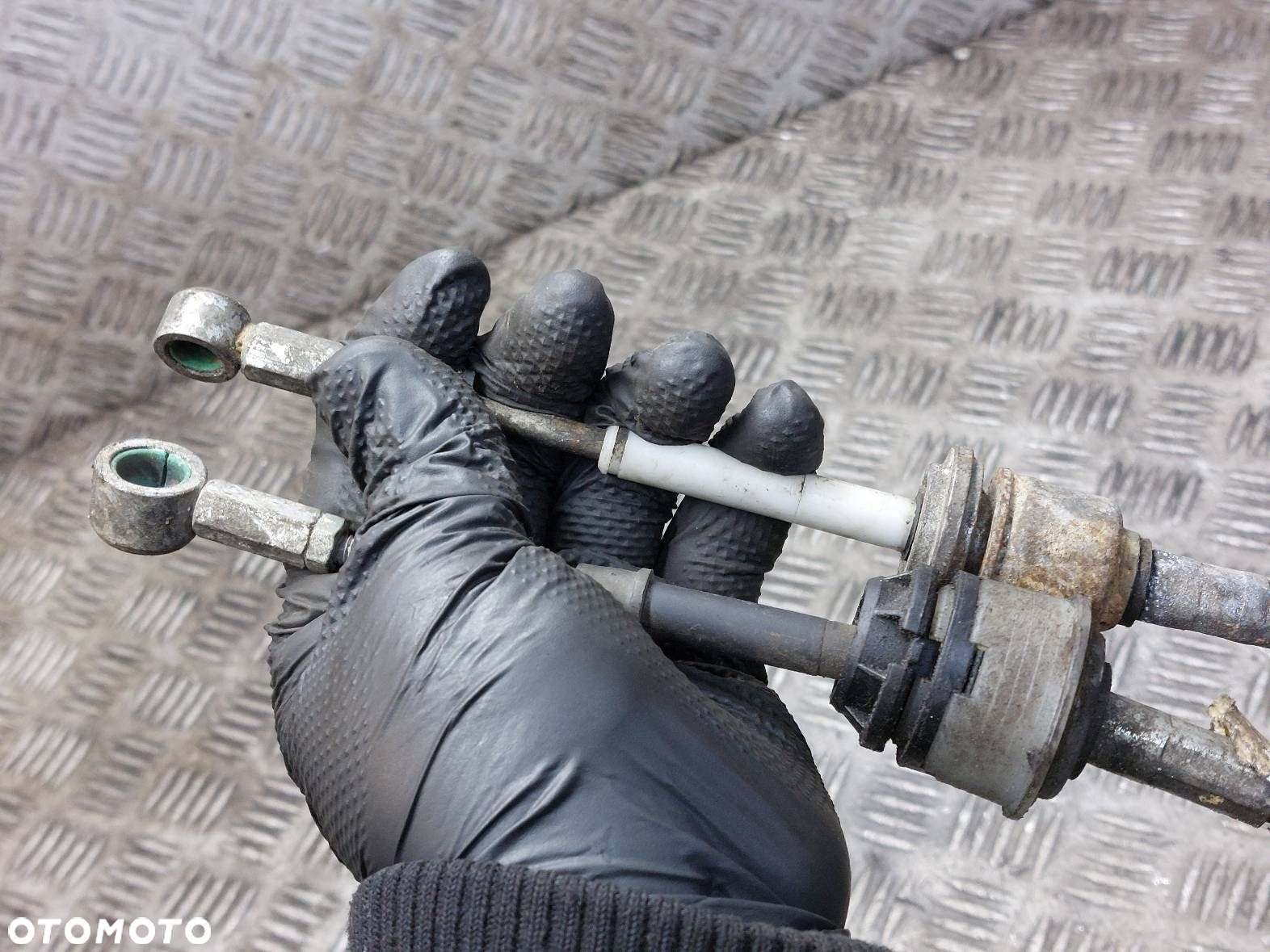 LEWAREK ZMIANY BIEGÓW + LINKI FIAT GRANDE PUNTO I 1.4 8V 553485390 55230721 - 9
