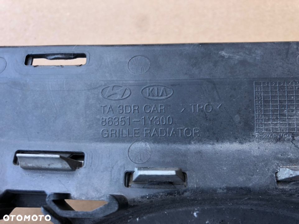 KIA PICANTO II 11-15 3D GRILL ATRAPA GRIL - 3