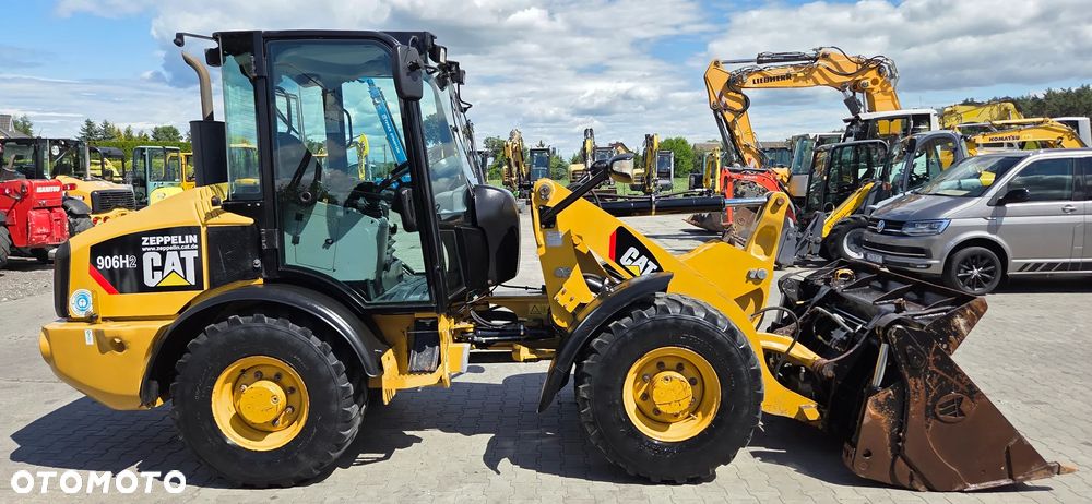 Caterpillar <<Ładowarka CAT 906H2, tylko 2900Mtg pełny serwis CAT,szczęka+widły,z Niemiec>>>> - 5