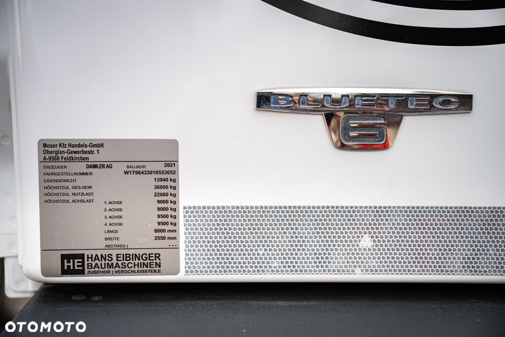 Mercedes-Benz Arocs 3746 MP5 10m3 rok 2022 Putzmeister - 13