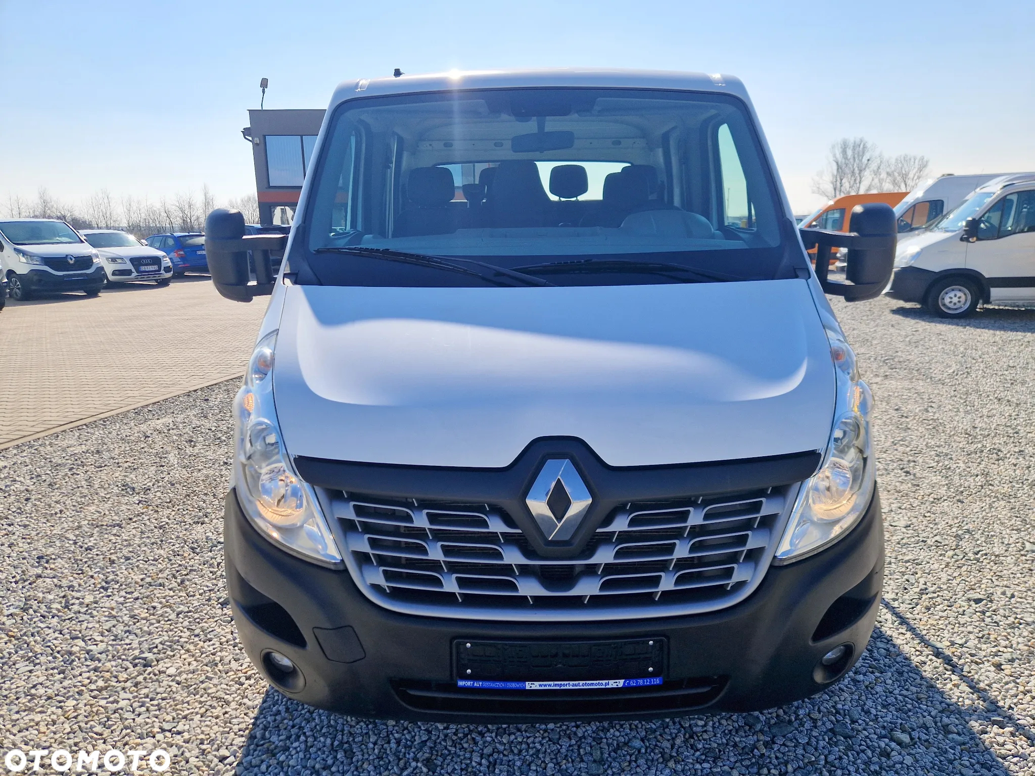 Renault MASTER 2,3 DCI 170 KONNA DOKA BRYGADÓWKA 7 OSOBOWA KLIMA 3,3M SKRZYNIA GWARANCJA - 8
