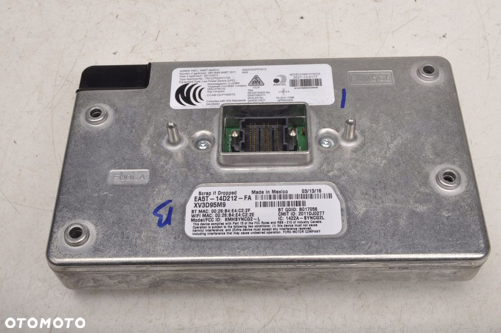 FORD FOCUS III MK3 STEROWNIK MODUŁ NAWIGACJI F1ET-14F239-AA - 6