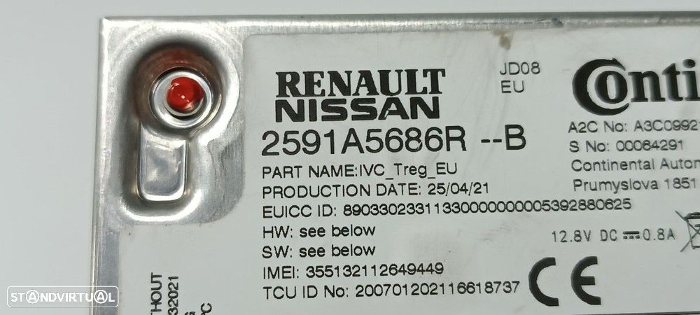 MÓDULO ELETRÓNICO RENAULT CAPTUR II EDITION ONE - 2